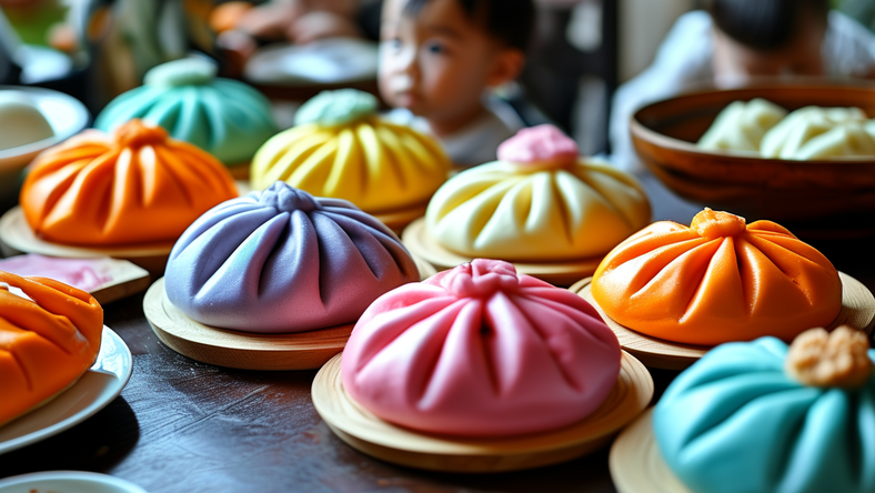 试验幼儿园彩色糕点的博主,都吃不下去